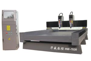 天津蓟县双头石材雕刻机HW-1530