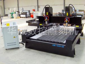 天津蓟县双头立体多功能石材雕刻机HW-1325-2Z