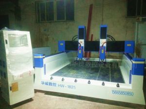 天津蓟县HW1825双头重型石材雕刻机