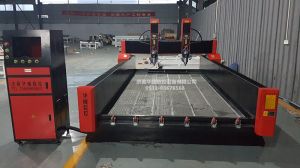天津蓟县HW-1825双头重型浮雕石材雕刻机